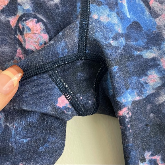 LULULEMON Wunder Under Full-On Luon Moody Mirage Rose Printed Leggings - Picture 9 of 16